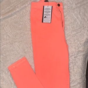 Neon Orange Jeans